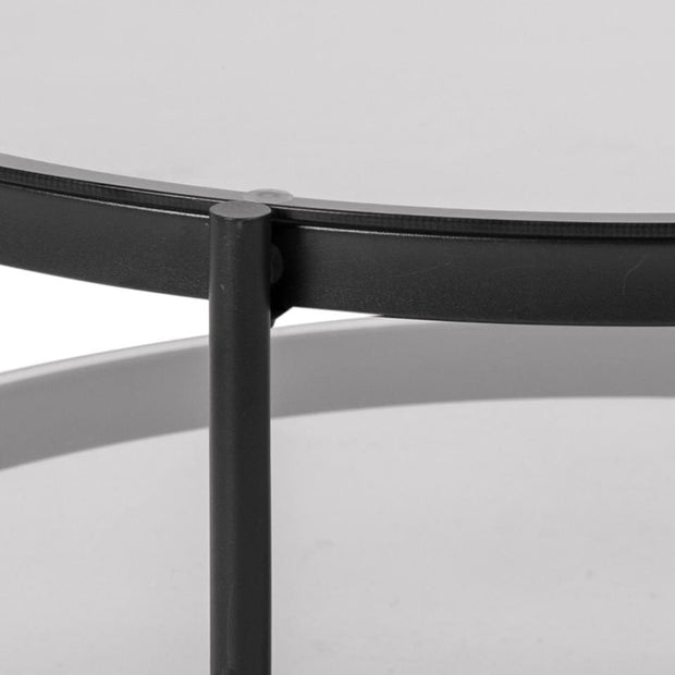 Tavolino da caffè Bayonne Round Grigio (5)