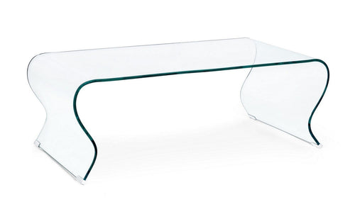 Tavolino da caffè Iride II Rectangular Trasparente