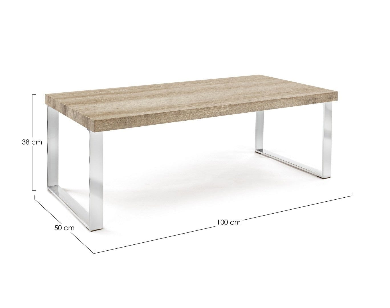 Tavolino da caffè Kenya Rectangular Naturale (3)