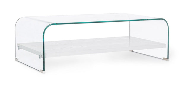 Tavolino da caffè Line Rectangular Trasparente