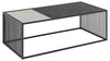 Tavolino da caffè Strington Rectangle Grigio