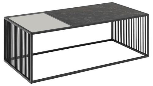 Tavolino da caffè Strington Rectangle Grigio