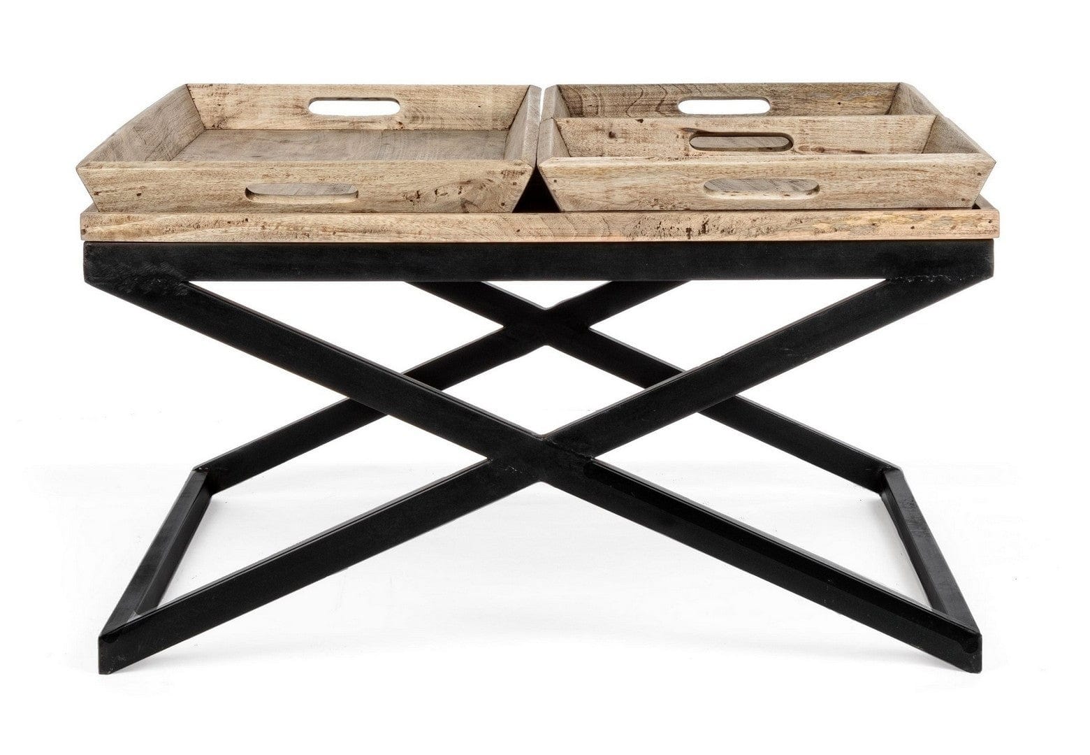 Bizzotto Tavolino da caffè Tray Naturale