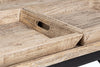 Bizzotto Tavolino da caffè Tray Naturale