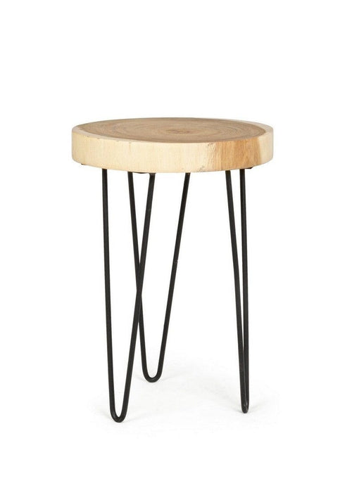Bizzotto Tavolino da caffè Tuala Piccola Round Naturale