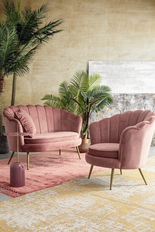 Bizzotto Tavolino da caffè Tulasi Rosa
