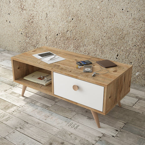 Tavolino da caffè Vilamo VL7-211 Naturale