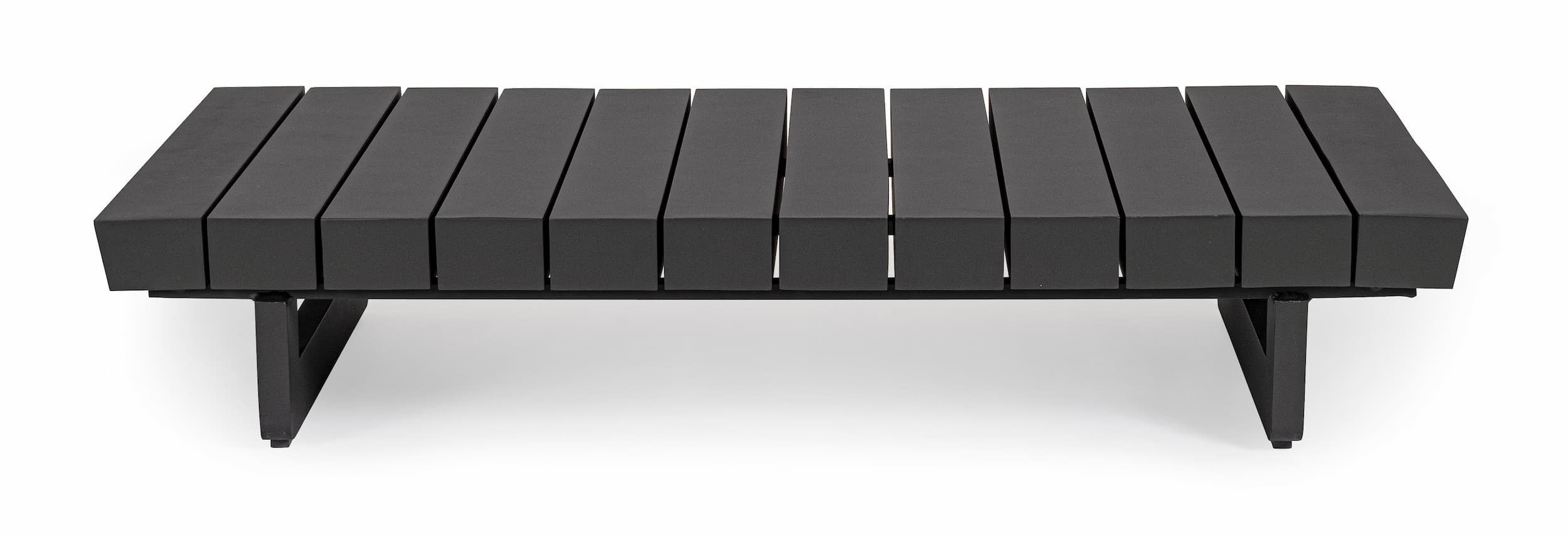 Bizzotto Tavolino da giardino Infinity Rectangle Antracite