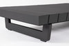 Bizzotto Tavolino da giardino Infinity Rectangle Antracite