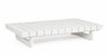 Bizzotto Tavolino da giardino Infinity Rectangle Bianco