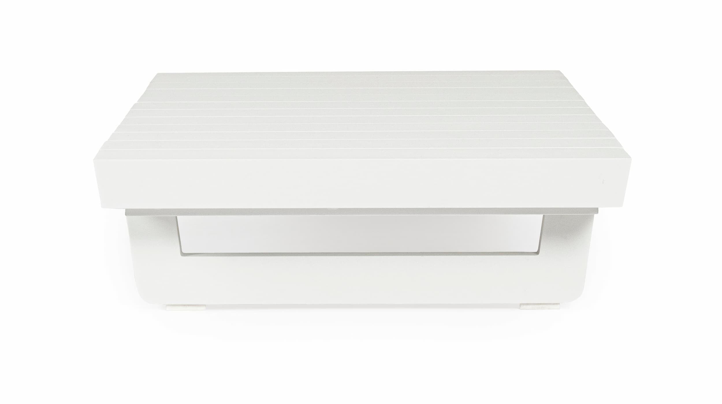 Bizzotto Tavolino da giardino Infinity Rectangle Bianco