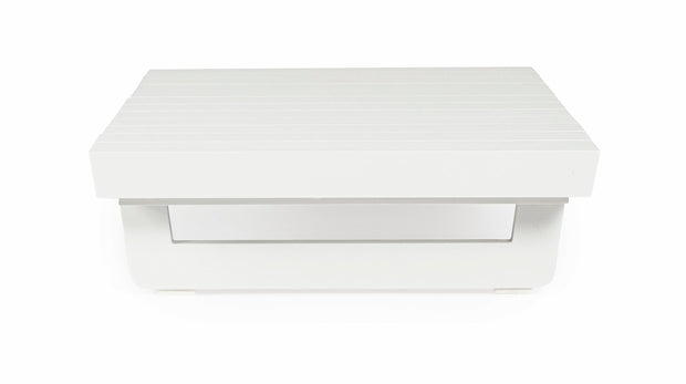 Bizzotto Tavolino da giardino Infinity Rectangle Bianco