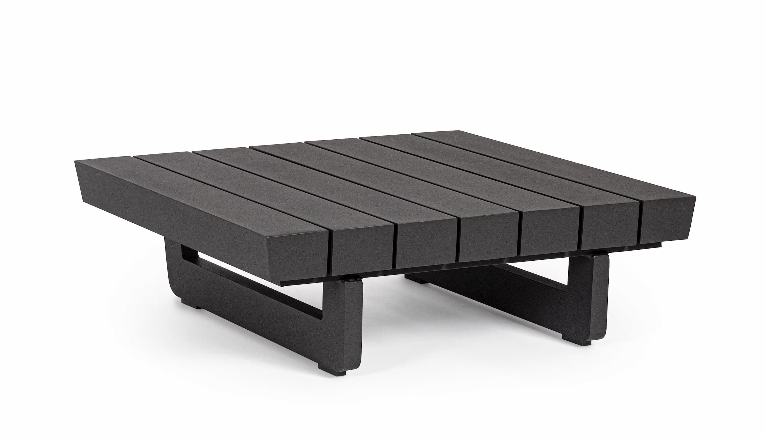 Bizzotto Tavolino da giardino Infinity Square Antracite