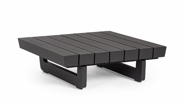Bizzotto Tavolino da giardino Infinity Square Antracite