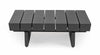 Bizzotto Tavolino da giardino Infinity Square Antracite