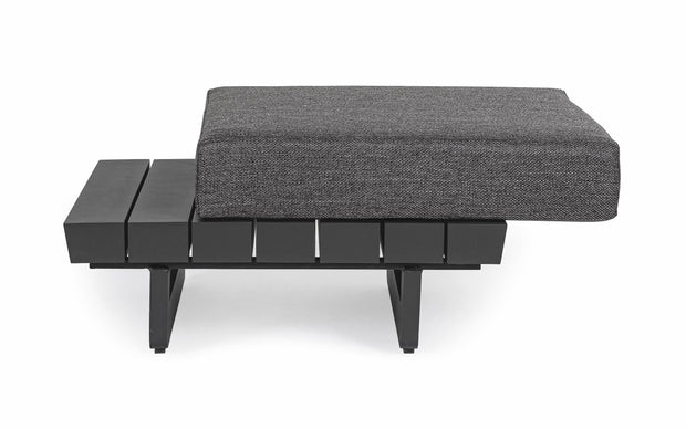 Bizzotto Tavolino da giardino Infinity Square Antracite