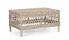 Bizzotto Tavolino da giardino Jupiter New Rectangle Naturale