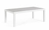 Bizzotto Tavolino da giardino Kledi Rectangle Bianco