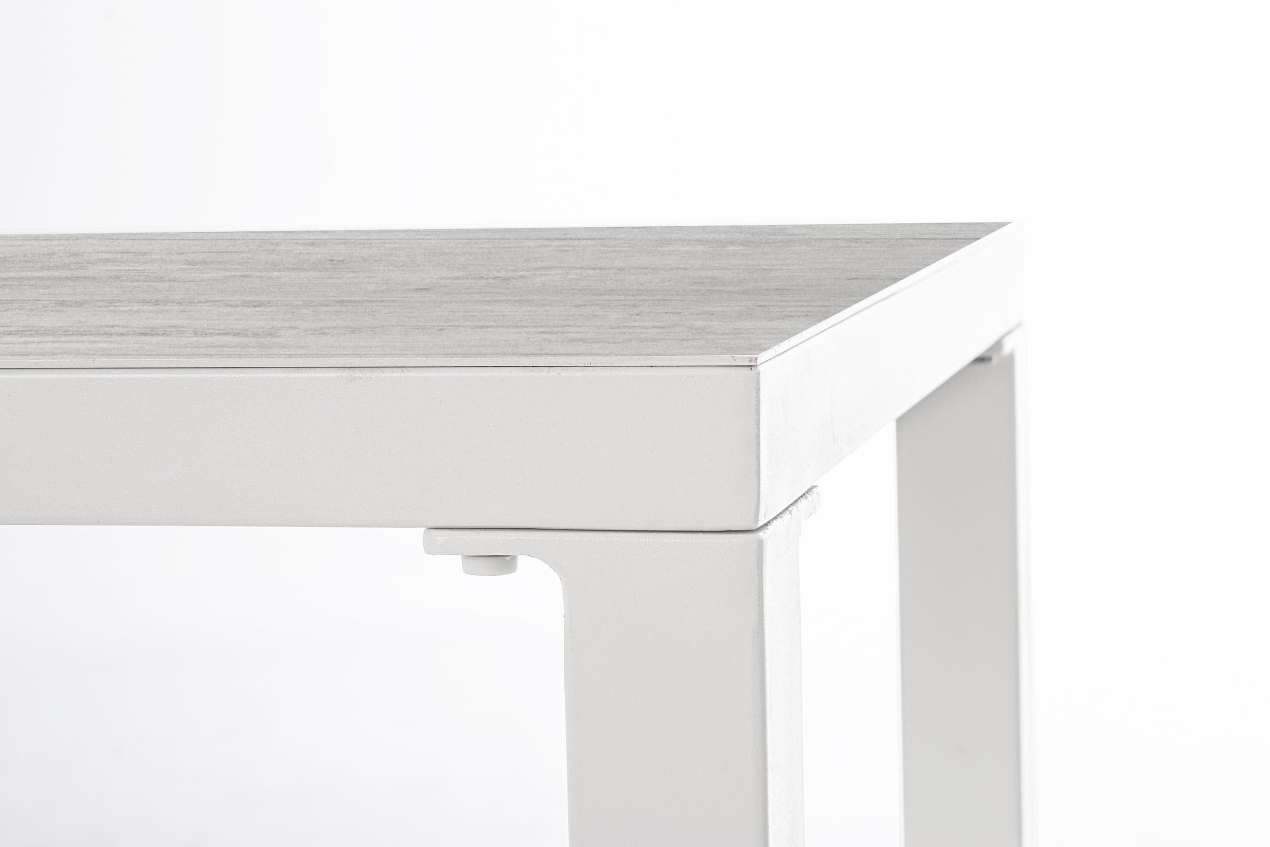 Bizzotto Tavolino da giardino Kledi Rectangle Bianco