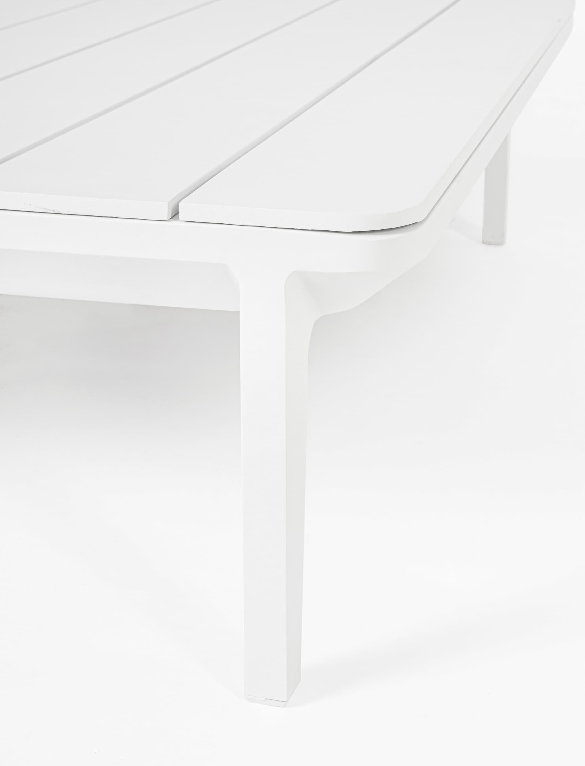 Bizzotto Tavolino da giardino Matrix Bianco