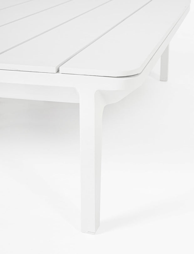 Bizzotto Tavolino da giardino Matrix Bianco