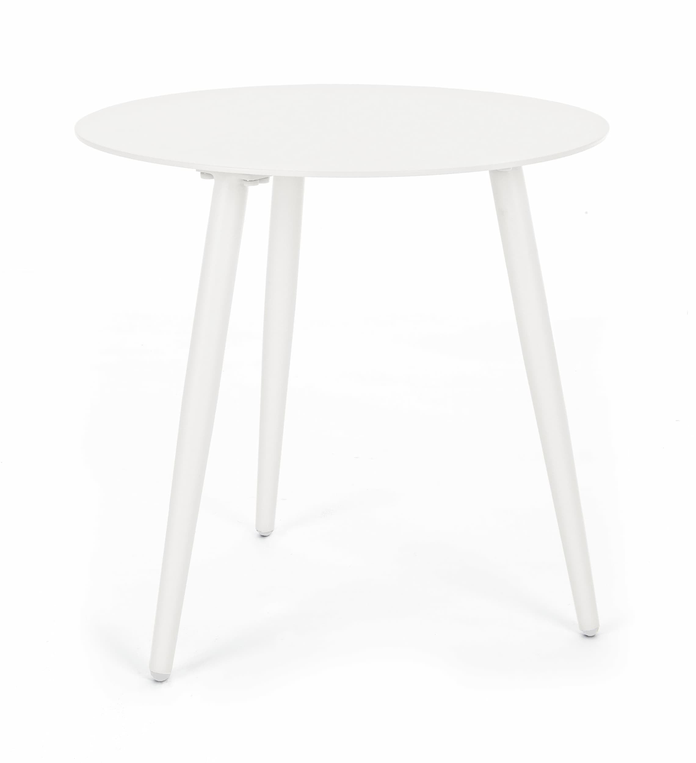 Bizzotto Tavolino da giardino Ridley Round Bianco