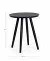 Bizzotto Tavolino da giardino Space Round Antracite