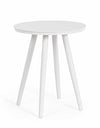 Bizzotto Tavolino da giardino Space Round Bianco