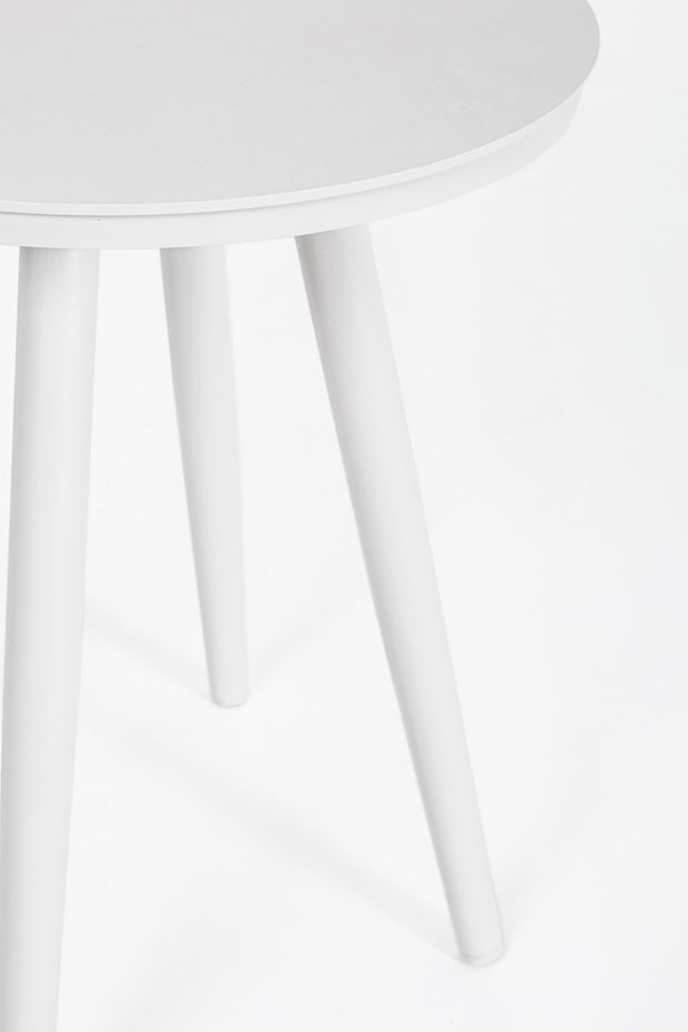 Bizzotto Tavolino da giardino Space Round Bianco