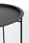 Bizzotto Tavolino da giardino Wissant W-Tray D46 Nero