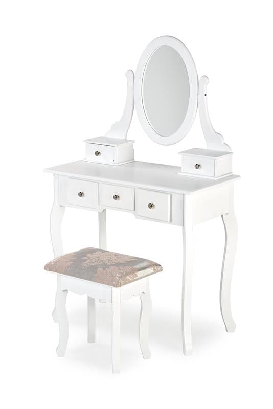 Halmar Tavolino da toeletta Serah Bianco