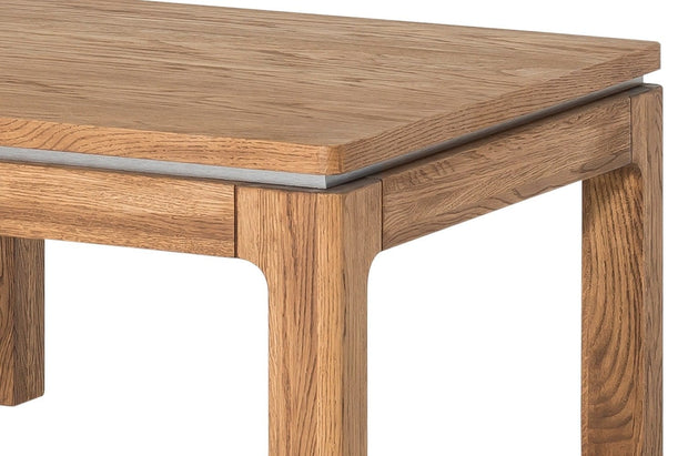 Tavolino in legno e impiallacciato Montenegro 41 Rustic Oak, L80xL80xH45 cm (5)