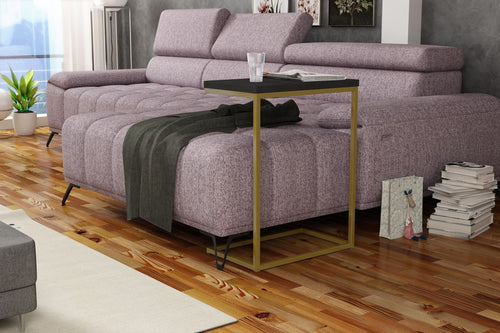 Tavolino Norisa Oro & WRSLPL-NADSTAWKA-66-LAMINAT-NORI-ZLOTY