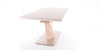 Signal Tavolo allungabile in MDF e metallo, Alric White / Oak Sonoma, L160-220xl90xH75 cm