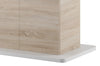 Tavolo allungabile Star 03 Bianco / Rovere Sonoma, L140-210xl85xH77 cm (4)