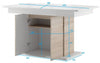 Tavolo allungabile Star 03 Bianco / Rovere Sonoma, L140-210xl85xH77 cm (8)