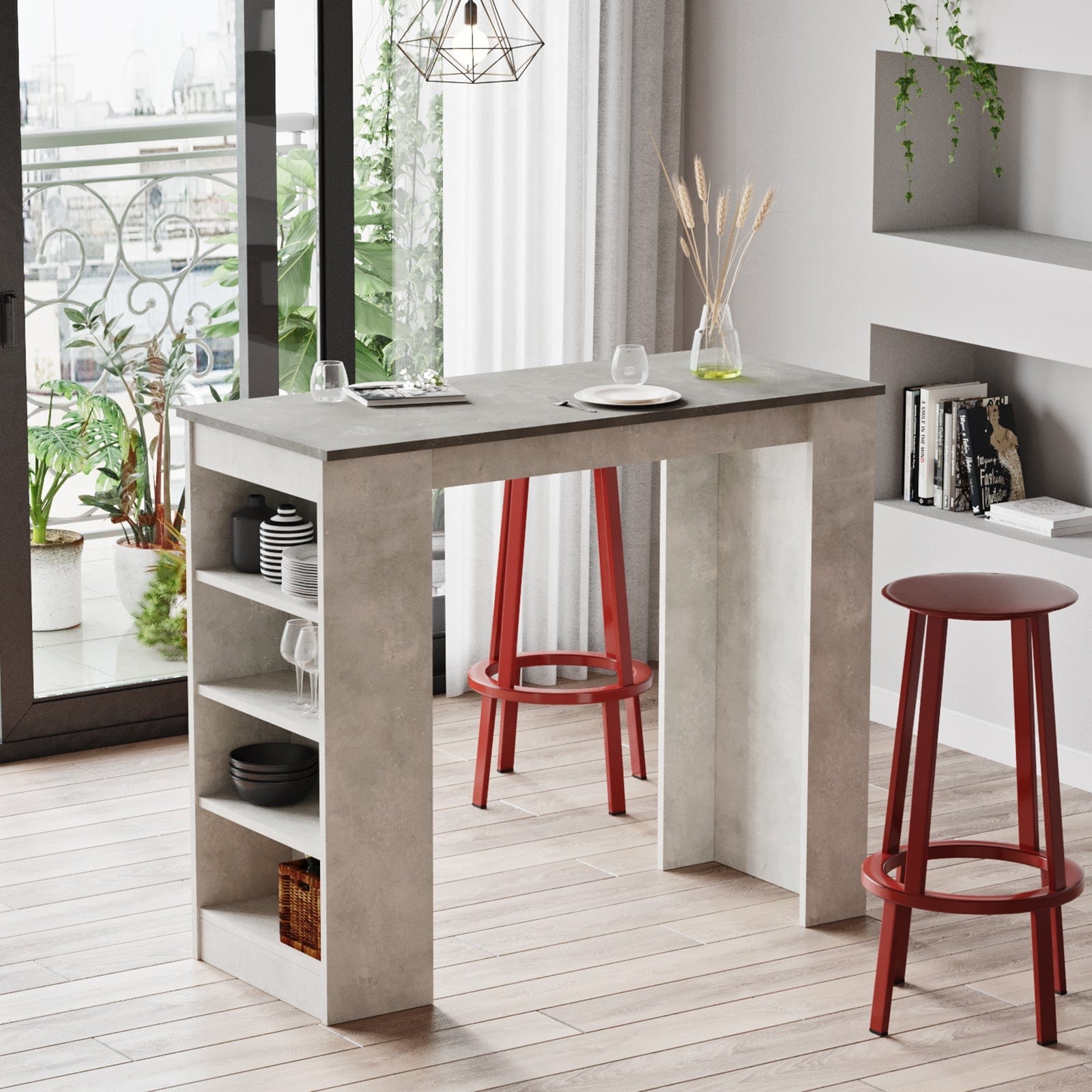 Tavolo da Bar Style ST1-GT Grigio