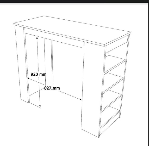 Tavolo da Bar Style ST1-GW Grigio (5)