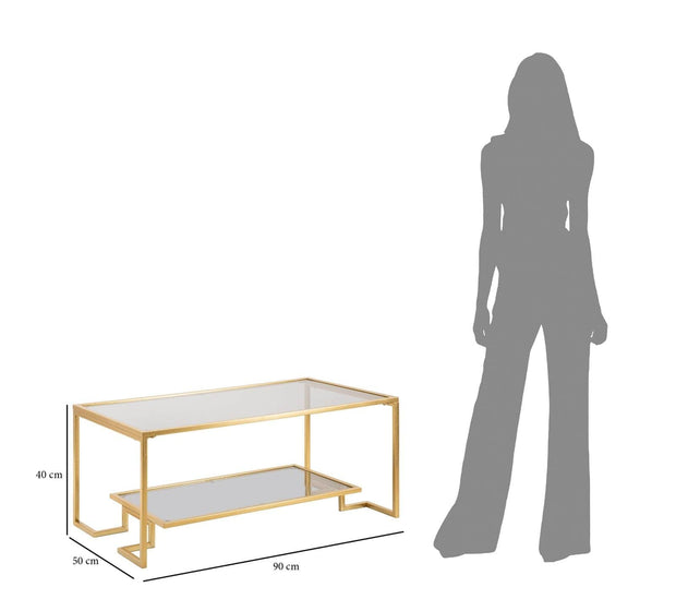 Tavolo Da Caffe Level cm 90x50x40 (7)