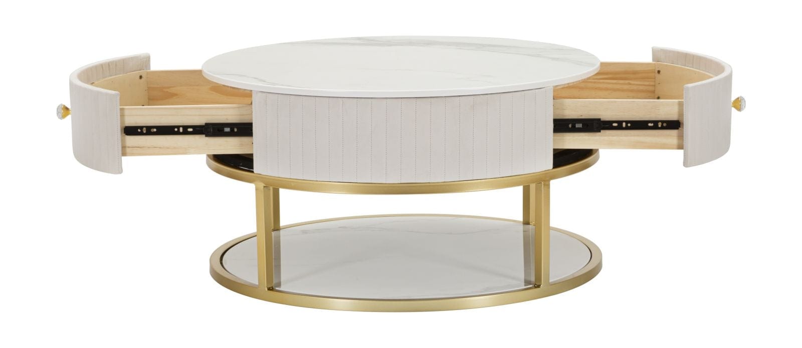 Tavolo Da Caffe Montpellier Crema cm Ø 75x36 (2)