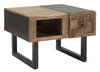 Tavolo Da Caffe Quadrato Mumbai cm 60x60x43 (Legno Di Acacia Nilotica)