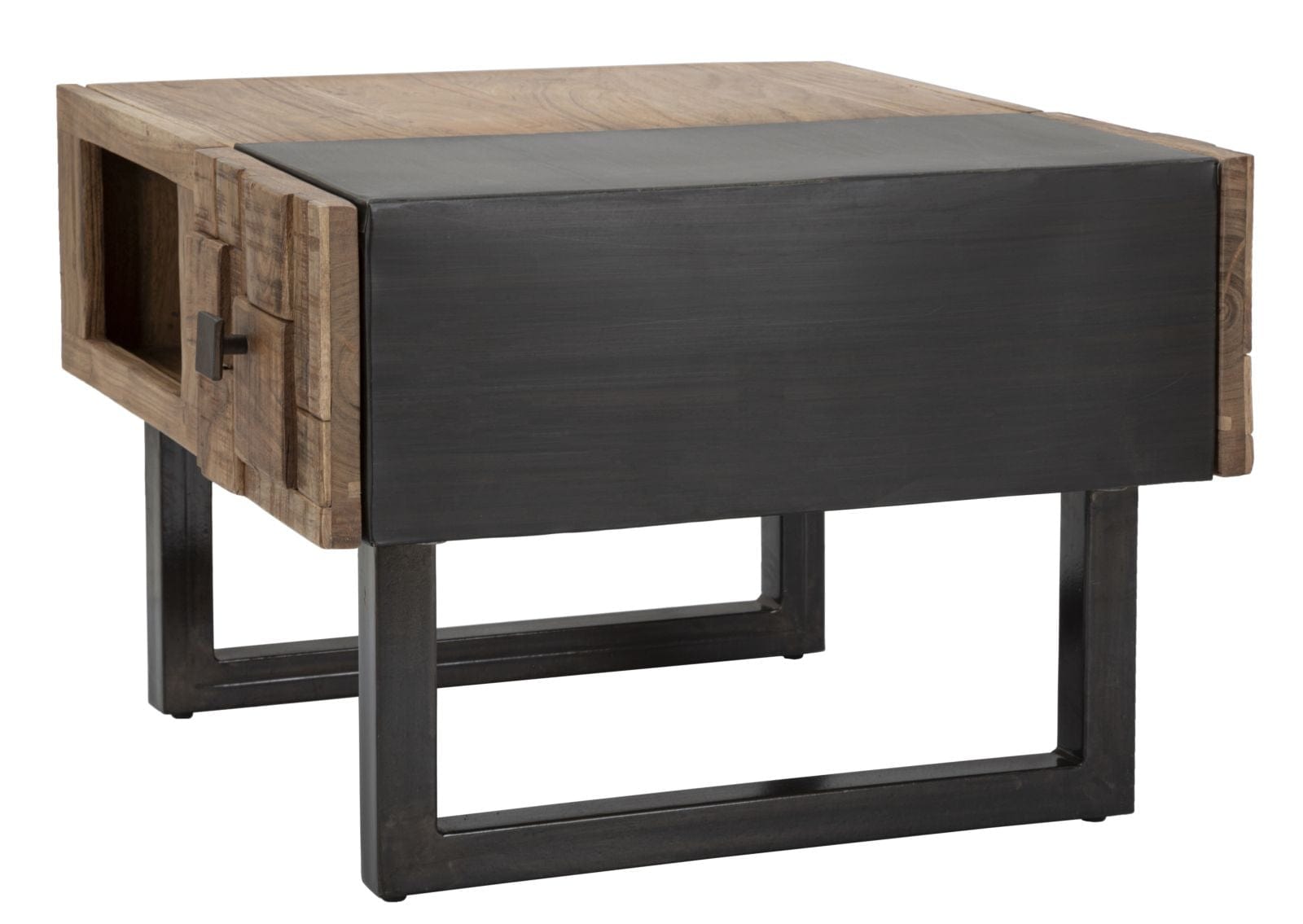 Tavolo Da Caffe Quadrato Mumbai cm 60x60x43 (Legno Di Acacia Nilotica) (3)