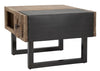 Tavolo Da Caffe Quadrato Mumbai cm 60x60x43 (Legno Di Acacia Nilotica) (3)