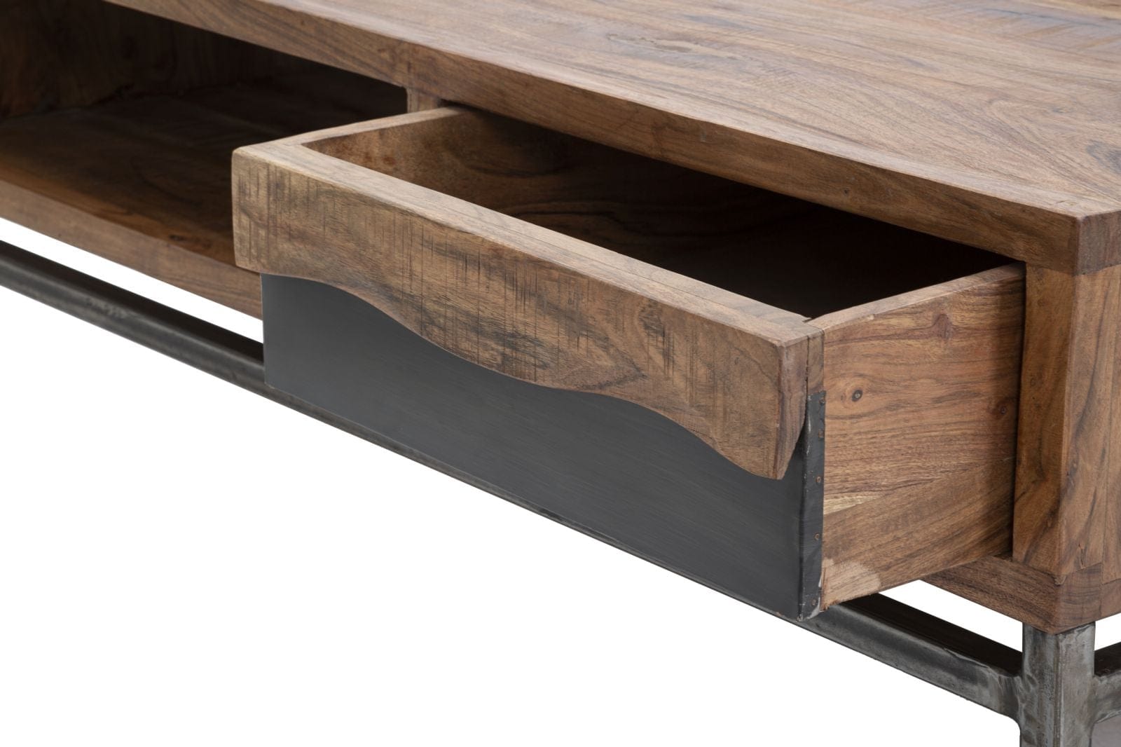 Tavolo Da Caffe Yellowstone cm 118x70x40 (Legno Di Acacia Nilotica) (7)