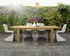 Bizzotto Tavolo da giardino estensibile Bounty Grande Naturale