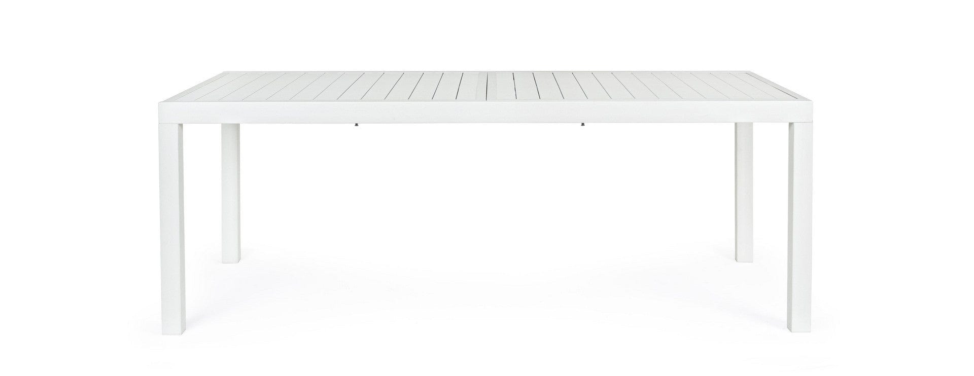 Bizzotto Tavolo da giardino estensibile Hilde Bianco