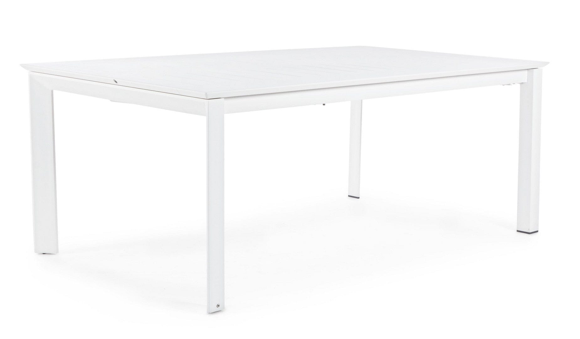 Bizzotto Tavolo da giardino estensibile Konnor Grande Bianco