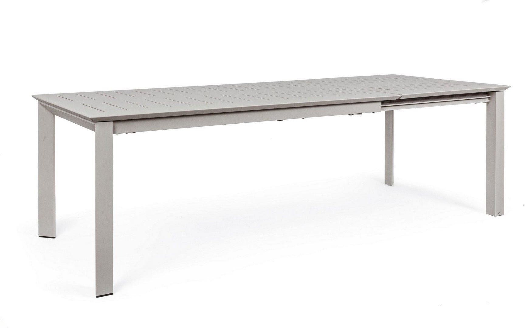 Bizzotto Tavolo da giardino estensibile Konnor Piccola Grigio
