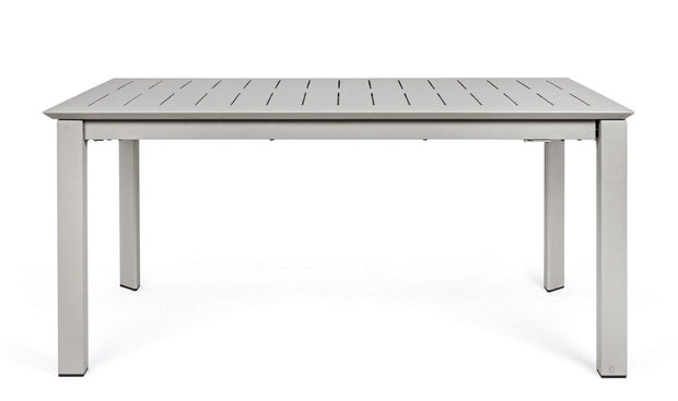 Bizzotto Tavolo da giardino estensibile Konnor Piccola Grigio