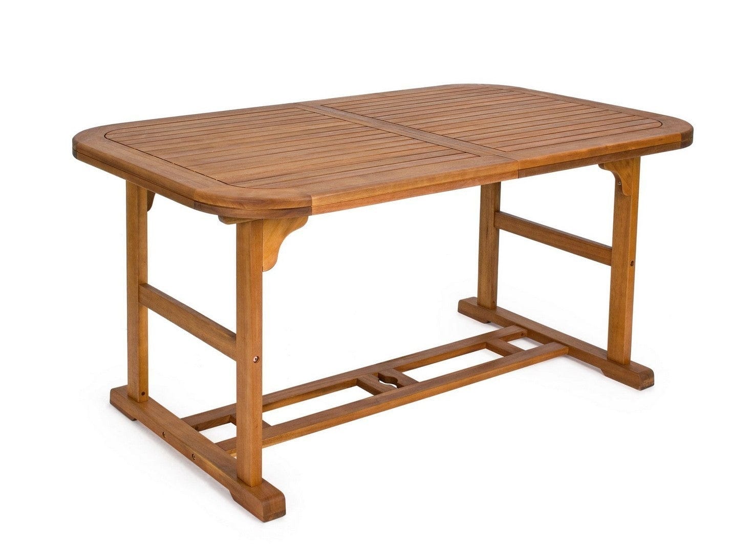 Bizzotto Tavolo da giardino estensibile Noemi Rectangular Naturale